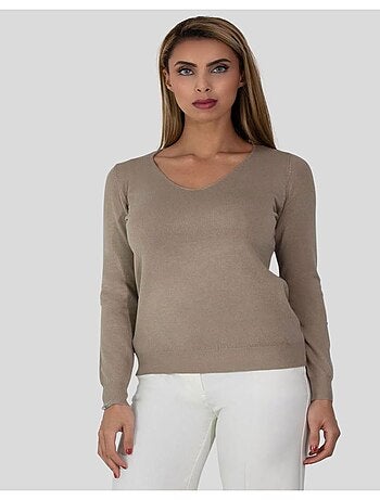 Jersey con cuello de pico Kebello