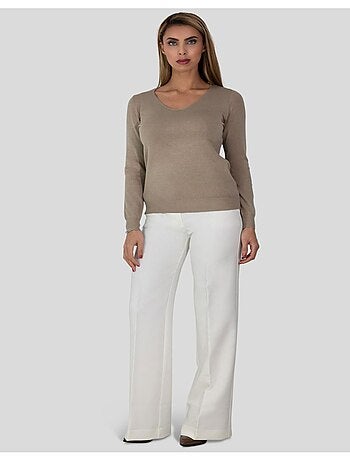 Jersey con cuello de pico Kebello