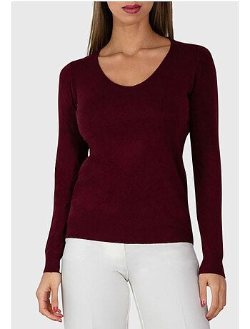 Jersey con cuello de pico Kebello