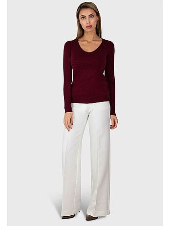 Jersey con cuello de pico Kebello