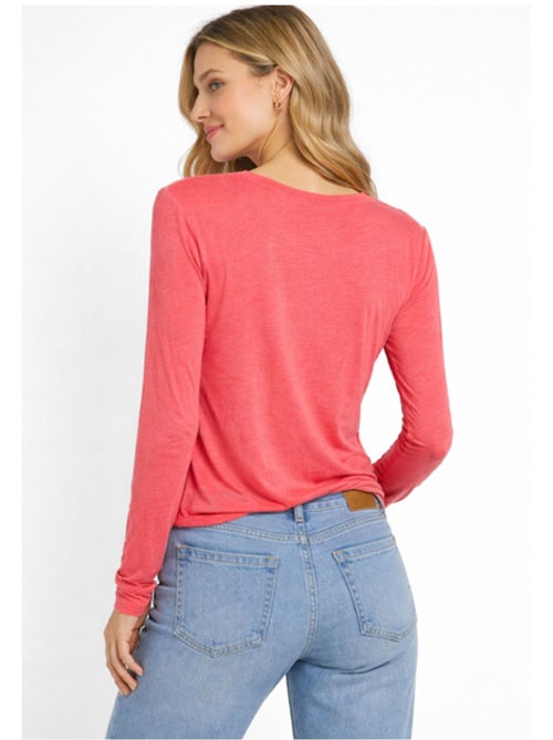 Jersey con cuello de pico Kebello - Kiabi