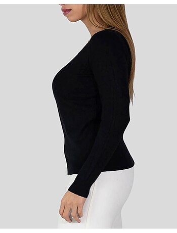 Jersey con cuello de pico kebello