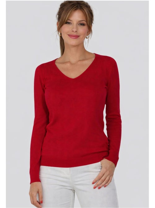 Jersey con cuello de pico Kebello - Kiabi