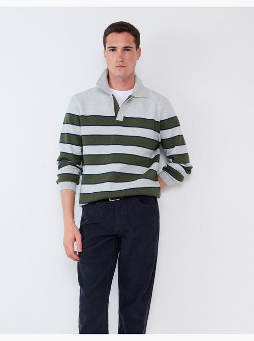 Jersey con cuello polo, mo fashion - Kiabi Jersey con cuello polo, mo fashion - Kiabi