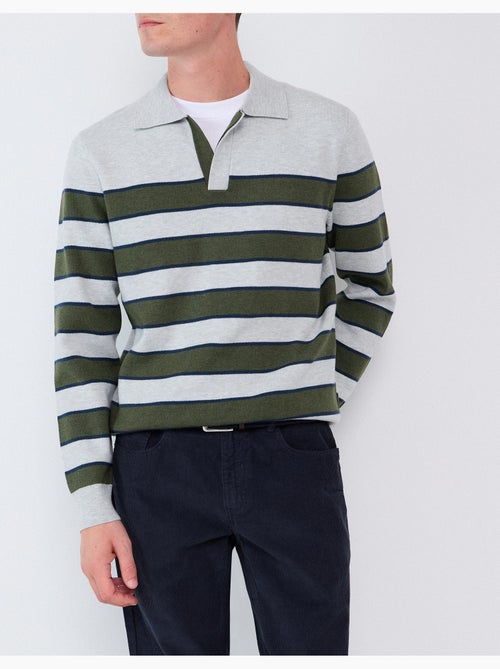 Jersey con cuello polo, mo fashion - Kiabi Jersey con cuello polo, mo fashion - Kiabi