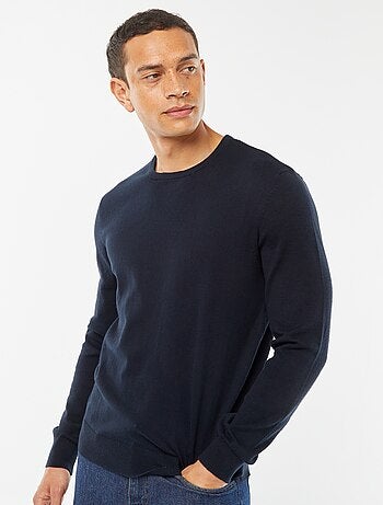 Jersey con cuello redondo