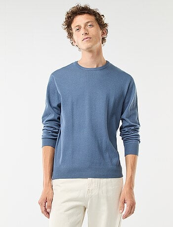 Jersey con cuello redondo
