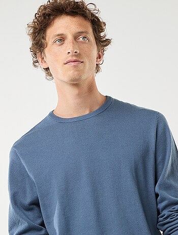 Jersey con cuello redondo