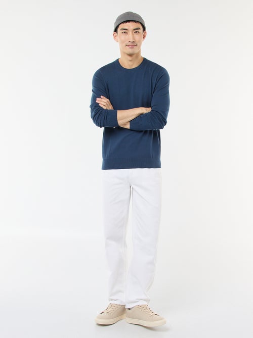 Jersey con cuello redondo - Kiabi