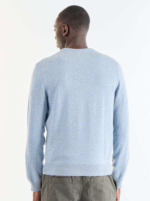 Jersey con cuello redondo - Kiabi