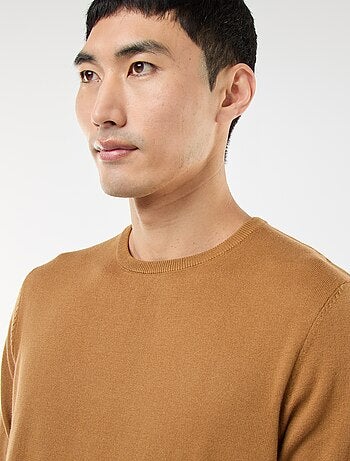 Jersey con cuello redondo