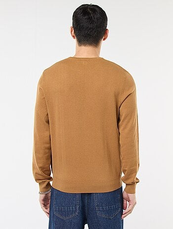 Jersey con cuello redondo