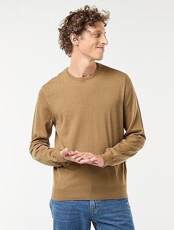 Jersey con cuello redondo