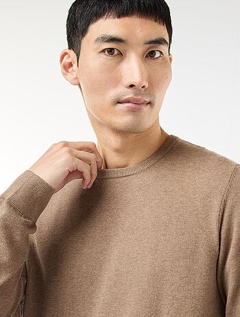 Jersey con cuello redondo