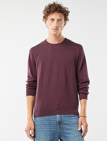 Jersey con cuello redondo