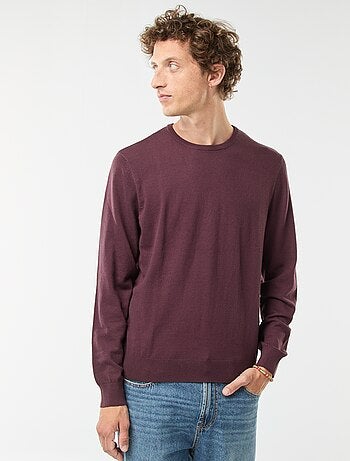 Jersey con cuello redondo