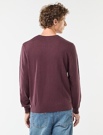 Jersey con cuello redondo
