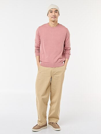 Jersey con cuello redondo