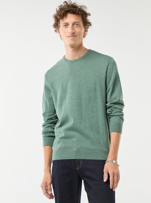 Jersey con cuello redondo - Kiabi