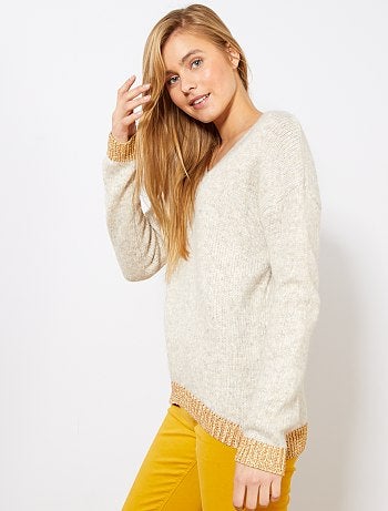 Jersey con detalles brillantes - Kiabi