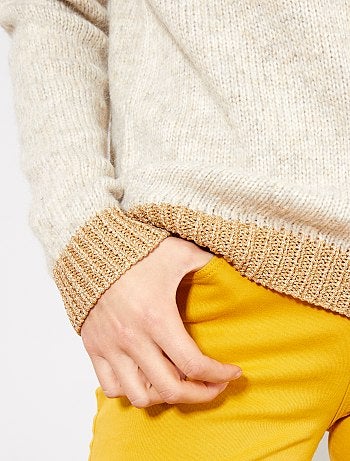 Jersey con detalles brillantes - Kiabi