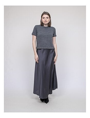 Jersey con detalles trenzados KERMELA