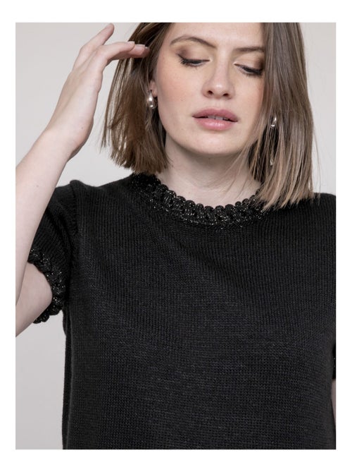 Jersey con detalles trenzados KERMELA - Kiabi