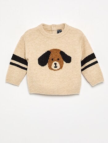 Jersey con estampado de perro