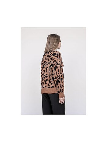 Jersey con estampado leopardo KOSTELIA