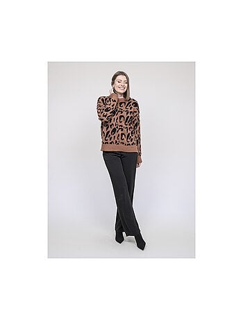 Jersey con estampado leopardo KOSTELIA