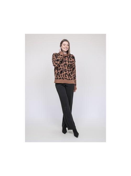 Jersey con estampado leopardo KOSTELIA - Kiabi