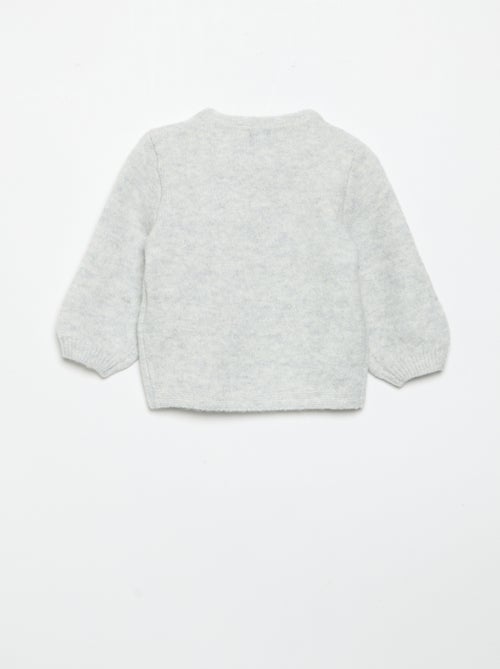 Jersey con gran lazo de fantasía - Kiabi