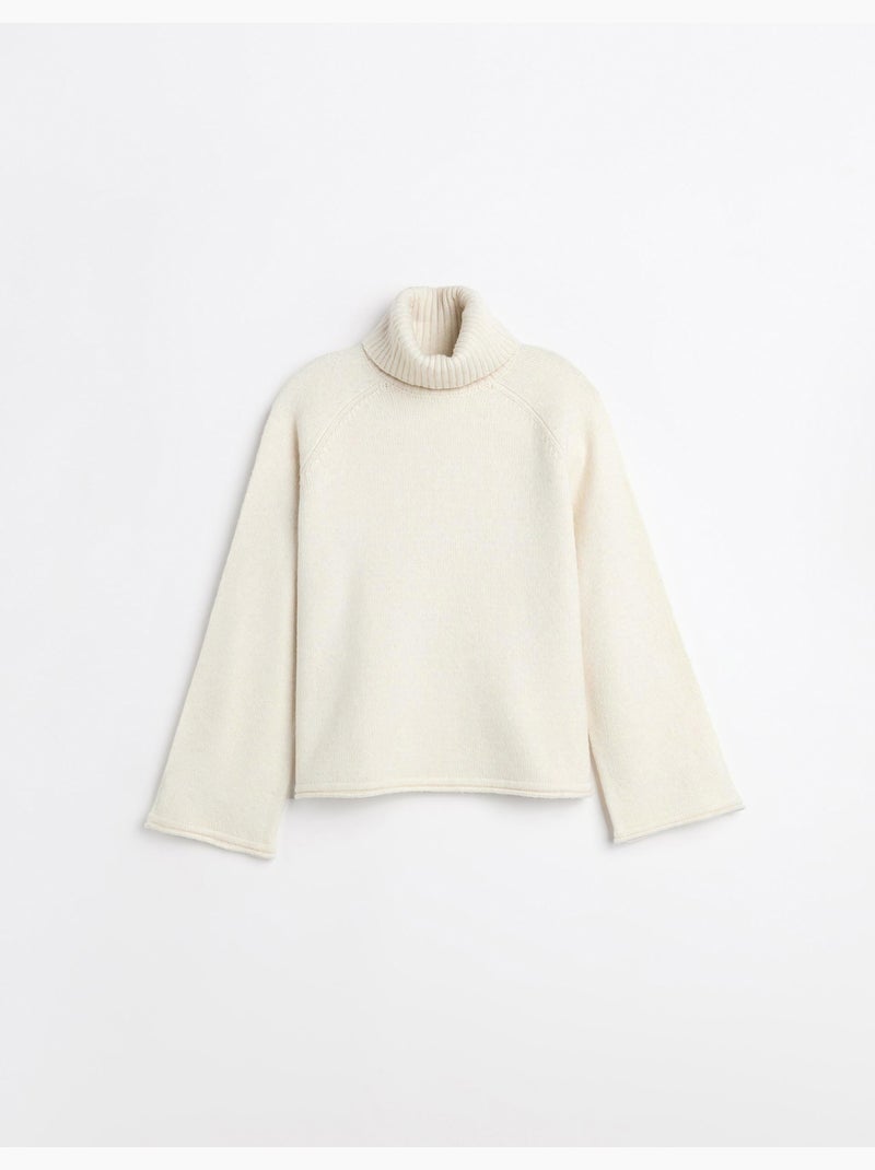 Jersey con lana, MO Fashion Beige - Kiabi