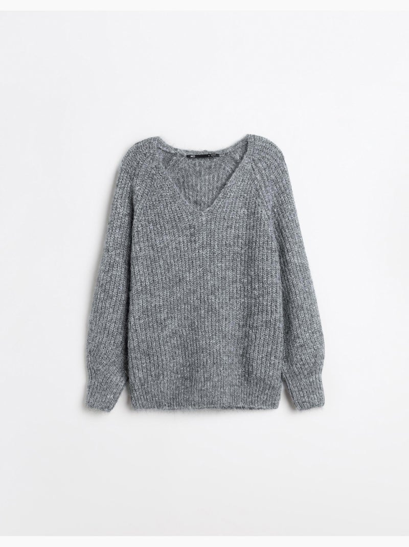 Jersey con lana, MO Fashion Gris - Kiabi