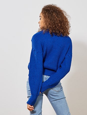 Jersey con manga larga de murciélago - Kiabi