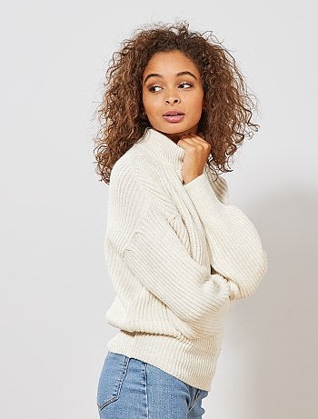 Jersey con manga larga de murciélago - Kiabi