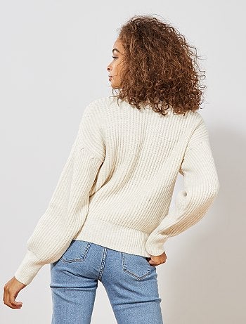 Jersey con manga larga de murciélago - Kiabi