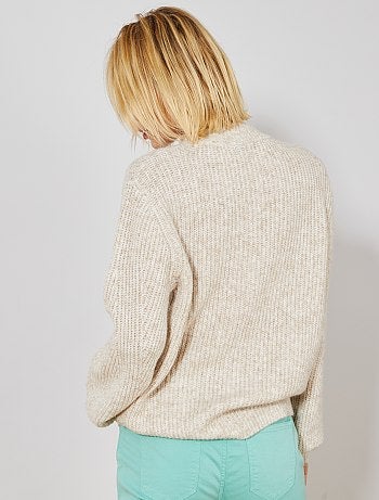 Jersey con manga tipo globo - Kiabi