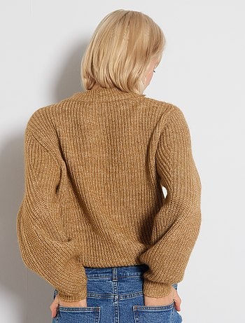 Jersey con manga tipo globo - Kiabi