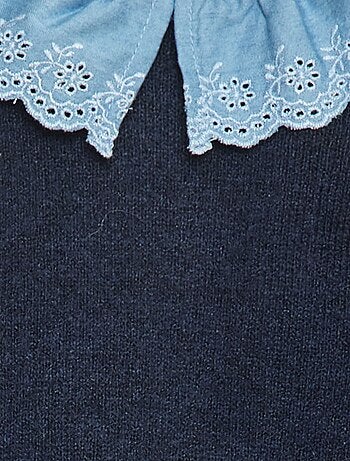Jersey con mangas de algodón