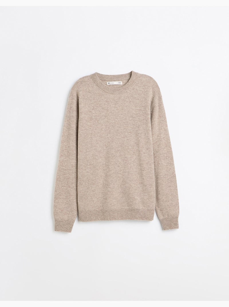 Jersey con mezcla de lana, mo fashion Beige - Kiabi