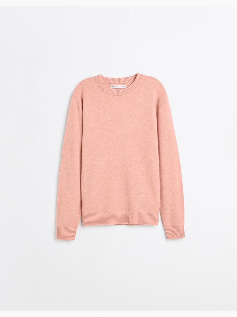 Jersey con mezcla de lana, mo fashion Rosa - Kiabi