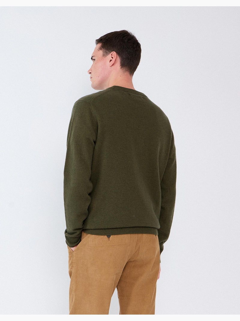 Jersey con mezcla de lana, mo fashion Verde - Kiabi