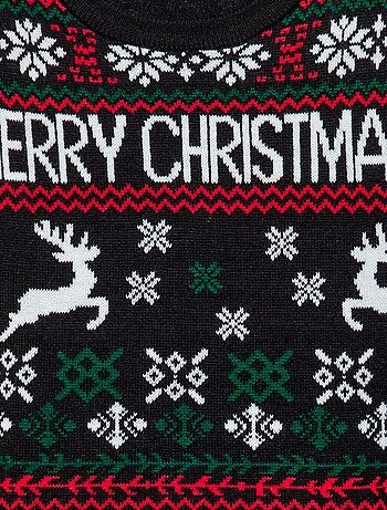 Jersey con motivo navideño