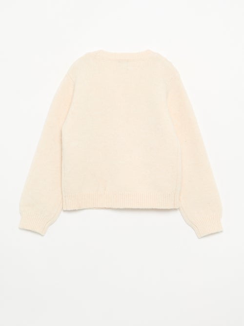 Jersey con nudos de cuerda - Kiabi