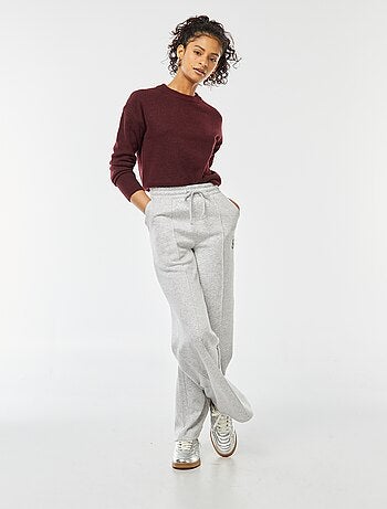 Jersey crop top de punto suave