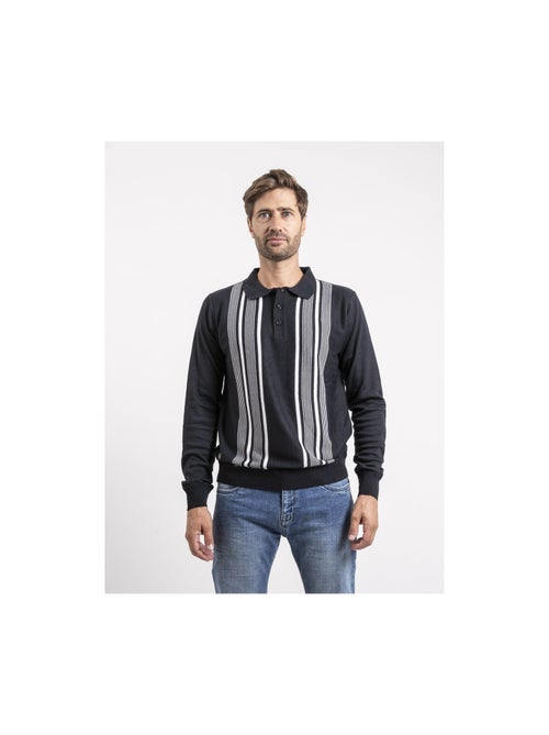 Jersey cuello abotonado LARWING - Kiabi