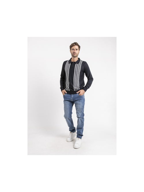 Jersey cuello abotonado LARWING - Kiabi