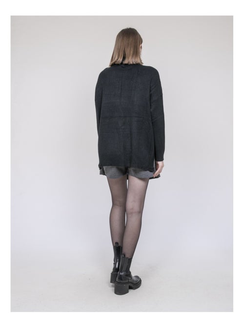 Jersey cuello alto con lentejuelas KARLINE - Kiabi