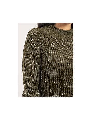 Jersey cuello alto lurex KAMPALA